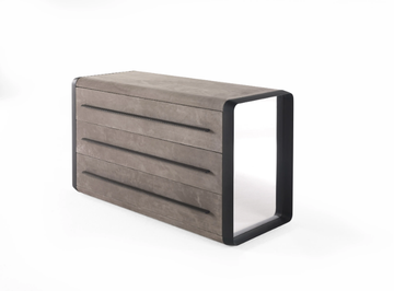 WYNWOOD - Nabuk chest of drawers by Gianfranco Ferré Home - view 3